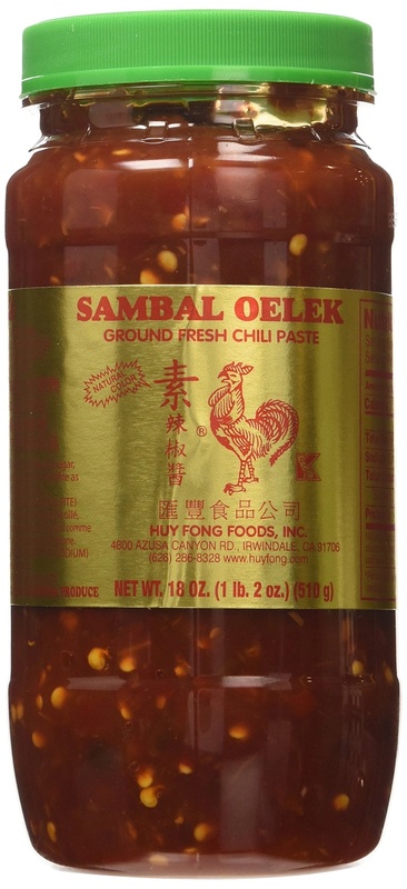 Huy Fong Foods Sambal Oelek Fresh Ground Chili Paste â€” 8 Oz