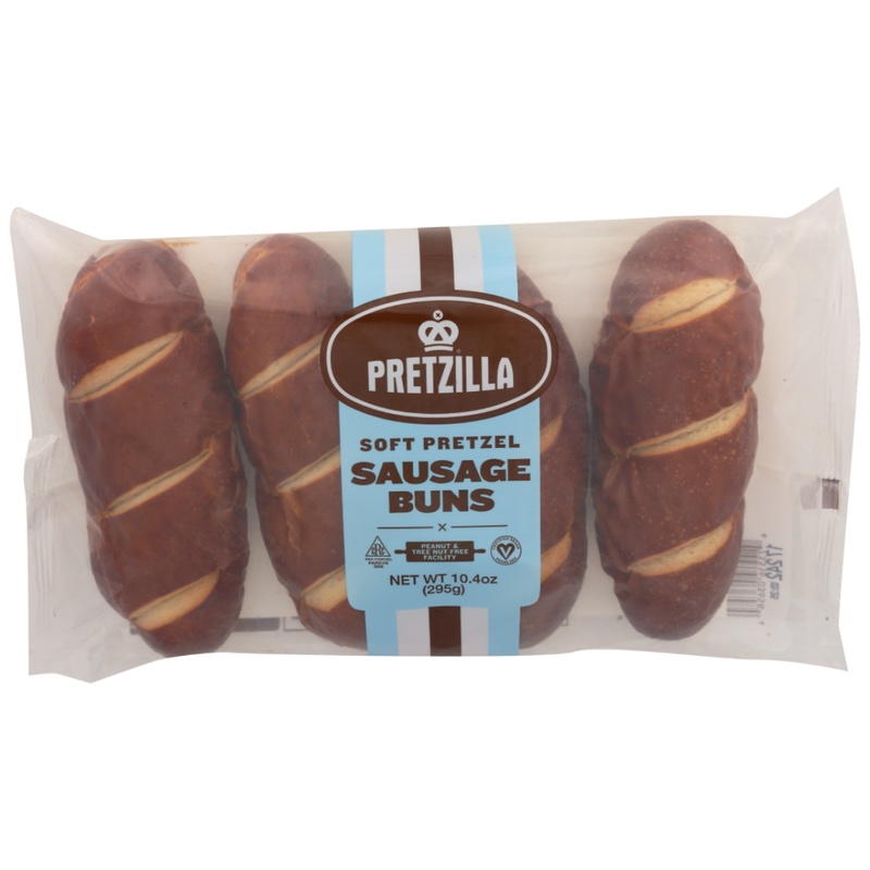 Pretzilla Sausage Buns, Soft Pretzel 10