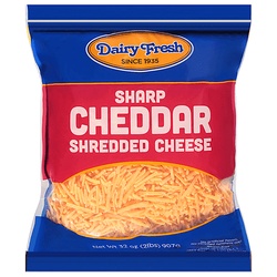 Dairy Fresh Sharp Cheddar Shredded Cheese 32 Oz