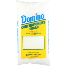 Domino Confectioners Pure Cane 10 X Powdered Sugar 32 Oz. Bag