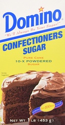 Domino Sugar Confectioners 10 â€“ X Powdered Pure Cane 1 Lb