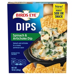 Birds Eye Dips, Spinach & Artichoke Dip 10 Oz