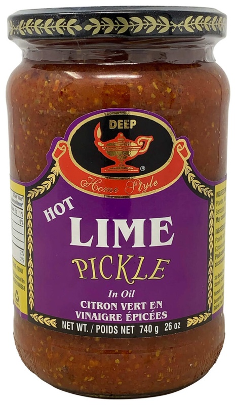 Deep Hot Lime Pickle