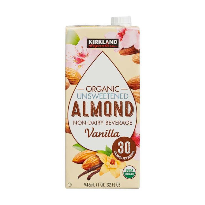Kirkland Organic Almond Milk Vanilla Unsweetened