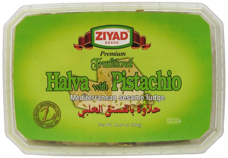 Ziyad Halva, With Pistachio, Traditional 12.34 Oz