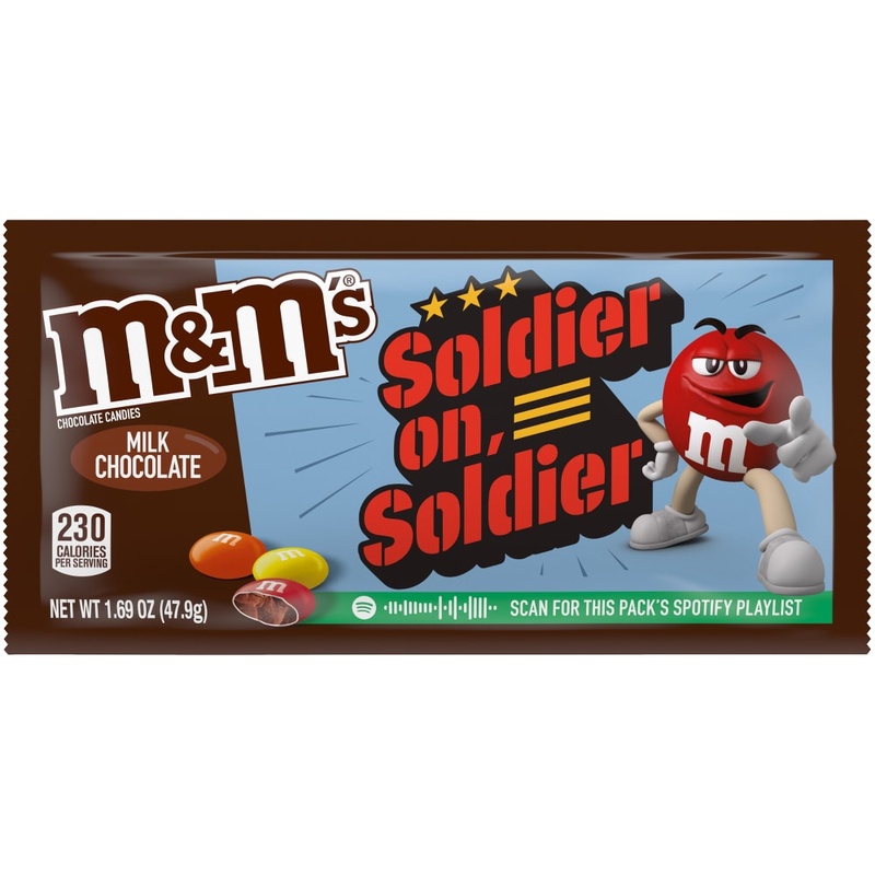 M&M's Milk Chocolate Candies Single Size