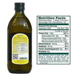 Mantova Olive Oil, Extra Virgin, Italian Golden 17 Oz