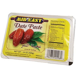 Mid East Date Paste 14 Oz 400g