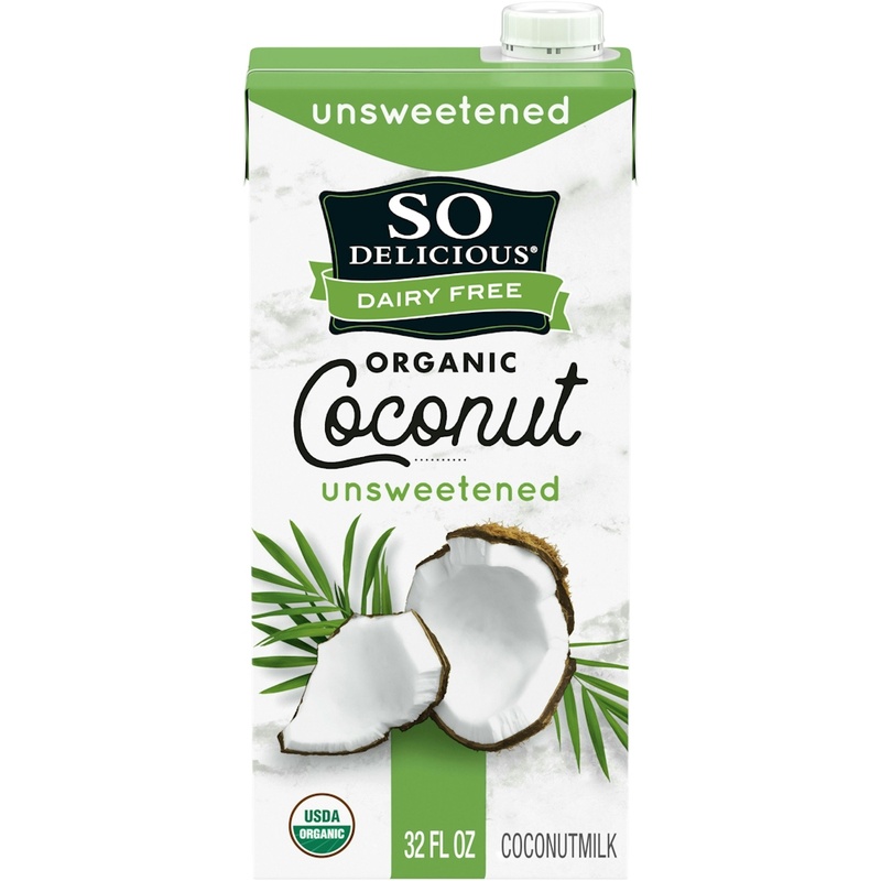 So Delicious Dairy Free â€“ Organic Coconut Milk Beverage Unsweetened, 32 Oz