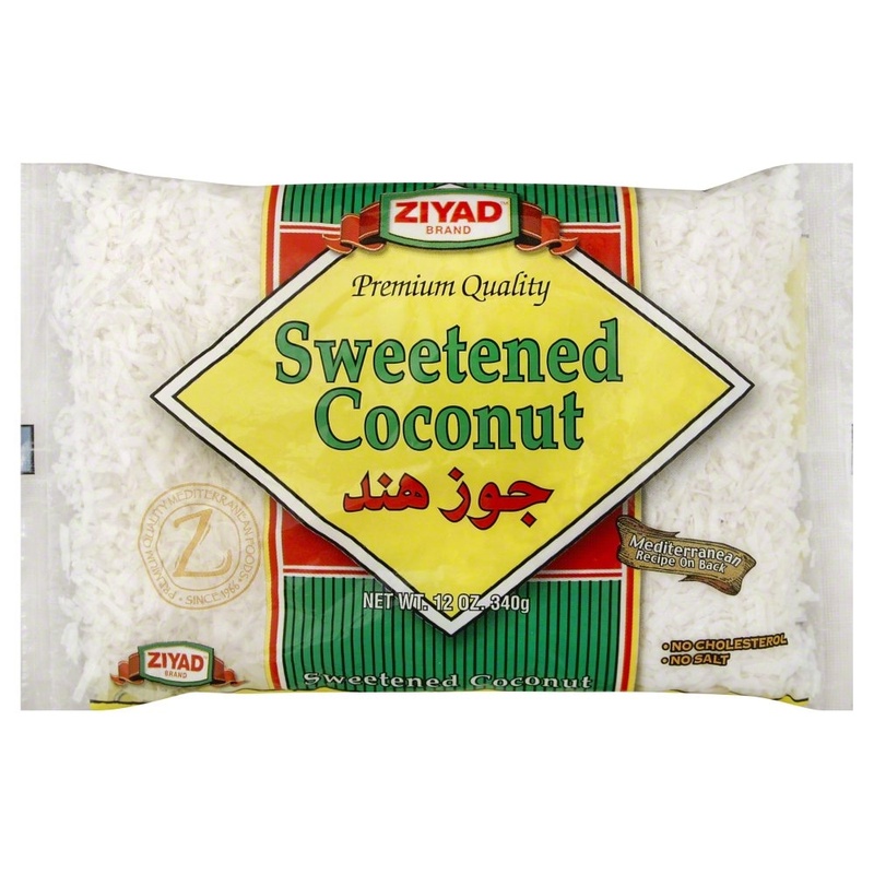 Ziyad Coconut, Sweetened
