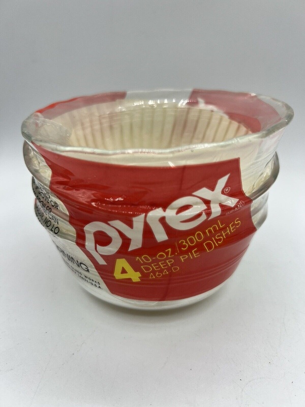 Pyrex Bakeware Custard Cups, 10-Ounce, Set Of 6