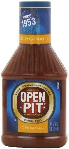 Open Pit Barbecue Sauce, Original, 18 Ounce