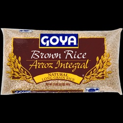 Goya Brown Rice, Natural, Long Grain 32 Oz