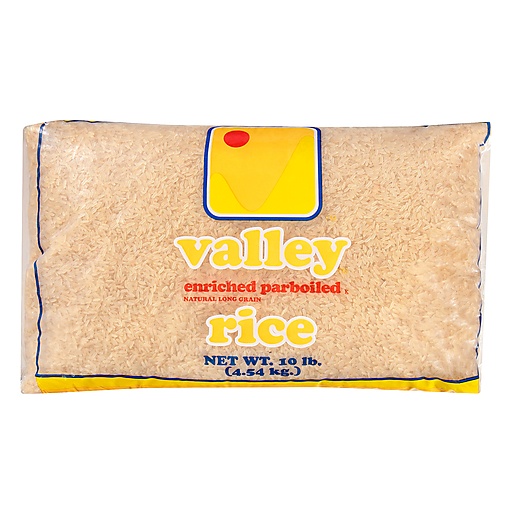 Valley Natural Long Grain Enriched Parboiled Rice 10 Lb