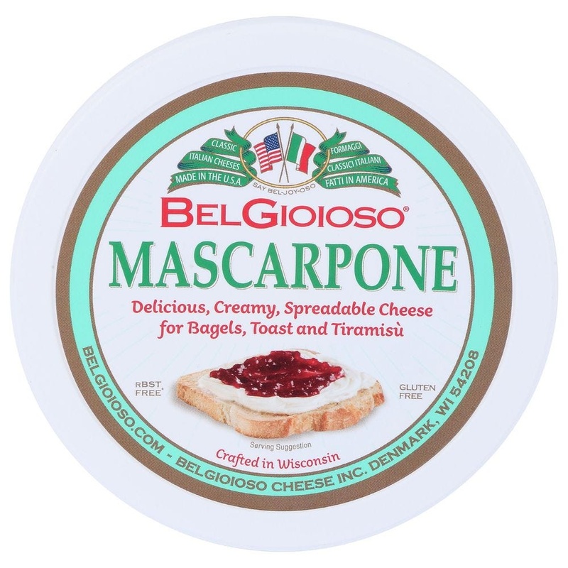 BelGioioso Mascarpone Italian Sweet Cream Cheese - 8oz