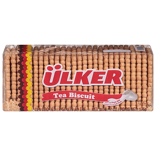 Ulker Tea Biscuits Turkish 175 Gram Package