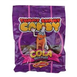 Wellmade Yummy Gummy Cola Bottles Candy