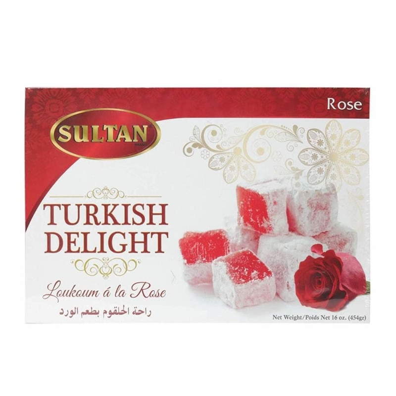 Sultan Turkish Delight Rose Candy, 16 Oz