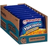 Maruchan Yakisoba Cheddar Cheese Flavor, 3.96 Oz, Pack Of 8, (4178990766)