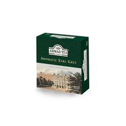 Ahmad Tea Aromatic Earl Grey Black 100 Tagged Bags