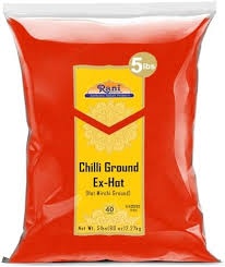 Chilli Powder Ex-Hot 5Lbs
