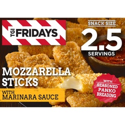 TGI Fridays Mozzarella Sticks With Marinara Sauce, 11 Oz Box