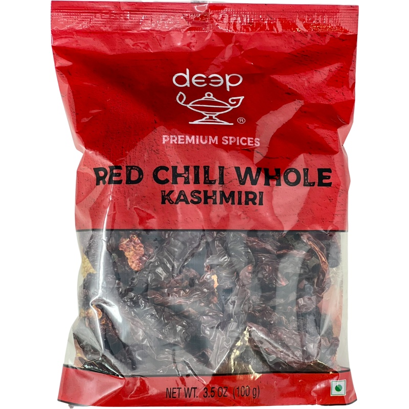 Deep Kashmiri Red Whole Chilli