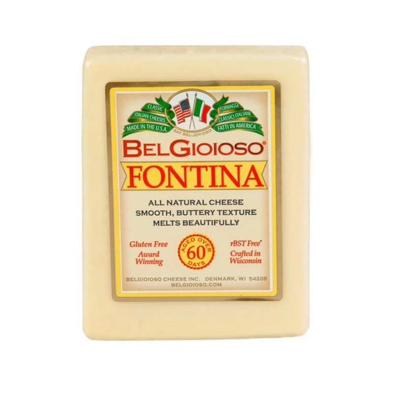 BelGioioso Fontina Cheese Wedge 8.00 Oz