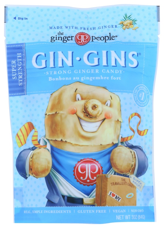 Ginger People The Gin Gins BOOST Ultra Strength Candy