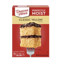 Duncan Hines Perfectly Moist Classic Yellow Cake Mix, 15.25 Oz