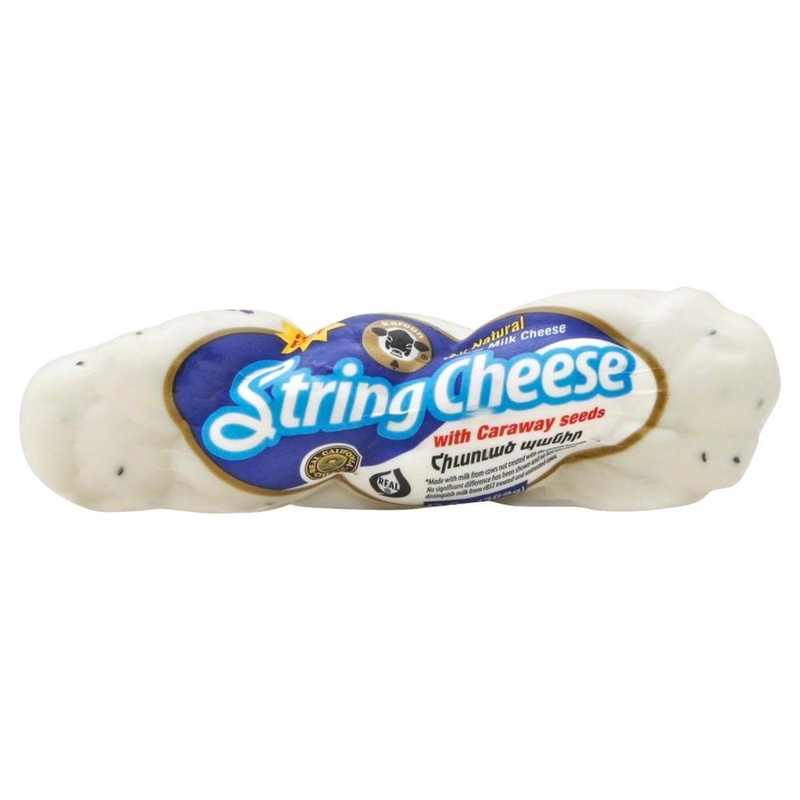 Karoun String Cheese, With Caraway Seeds, Whole Milk 13 Oz