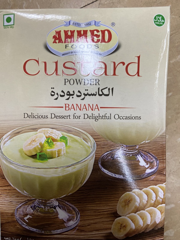 Ahmed Banana Custard Powder