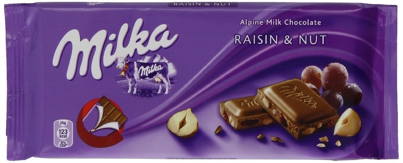 Milka Chocolate Raisins & Nuts 270g