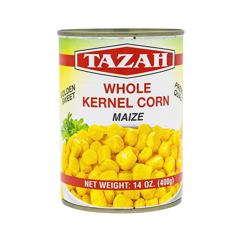 Tazah Whole Kernel Corn 14 Oz