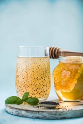 Basil Seed Drink Honey 290 Ml