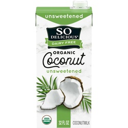 So Delicious Dairy Free â€“ Organic Coconut Milk Beverage Unsweetened, 32 Oz