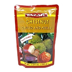 Tazah Grilled And Peeled Chesnuts 7.02oz