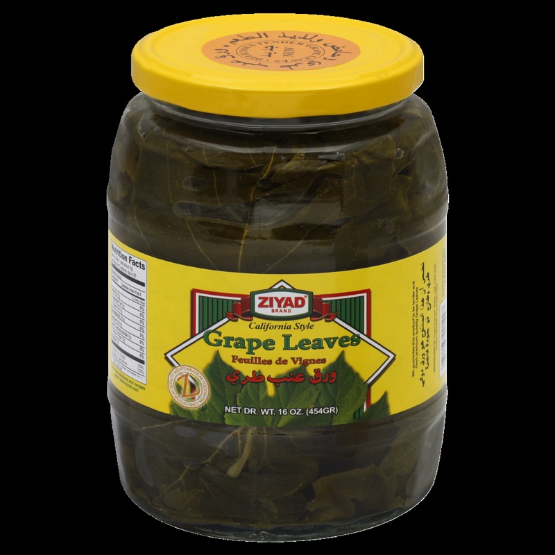 Ziyad Grape Leaves, California Style 16 Oz