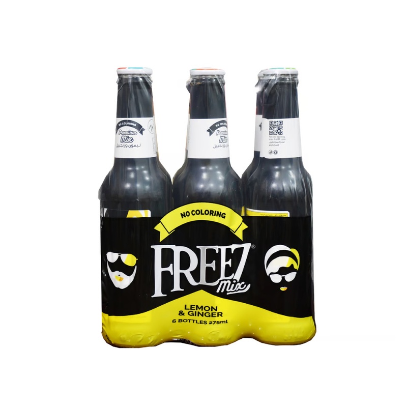 Freez Mix Lemon & Ginger 6x275ml