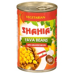 Shahia Fava Beans Lebanese Recipe 16oz