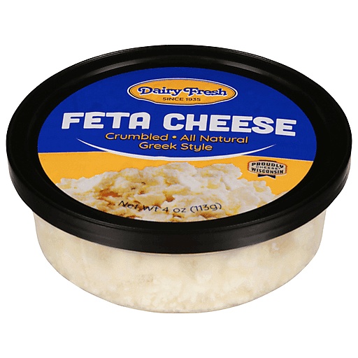 Dairy Fresh Cheese, Premium, Crumbled, Feta