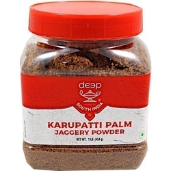 Deep Karupatti Palm Jaggery Powder (1 Lb Bottle)