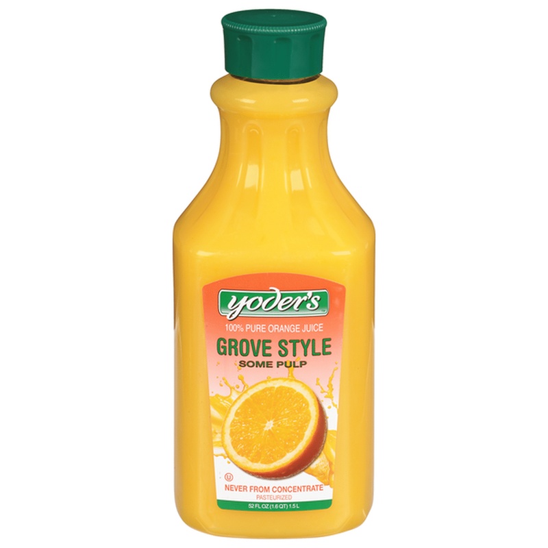 Yoder's Orange Juice WITH/Pulp