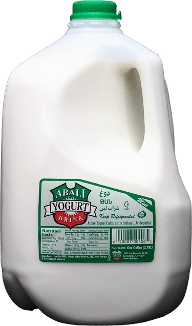 Abali Yogurt Drink Mint Gallon