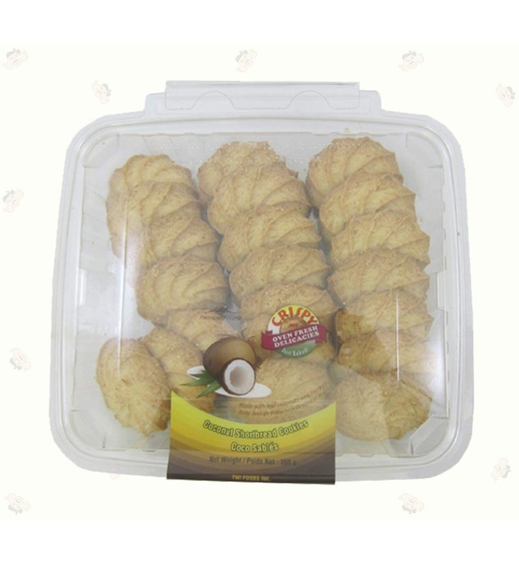 Crispy Coconut Shortbread Cookies â€“ 350gm