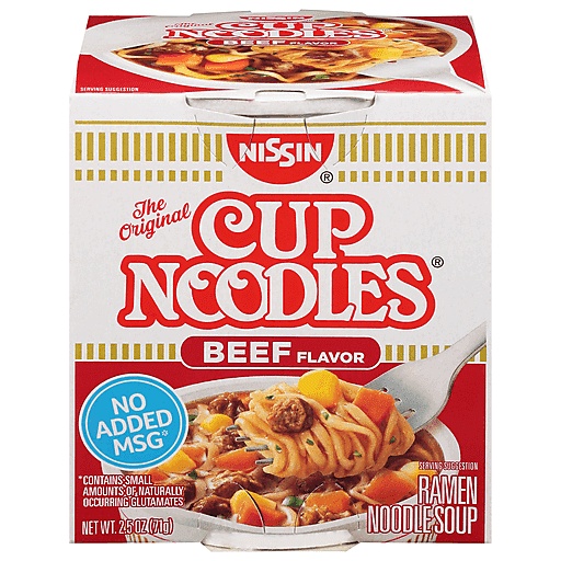 Nissin Cup Noodles - Beef Flavor