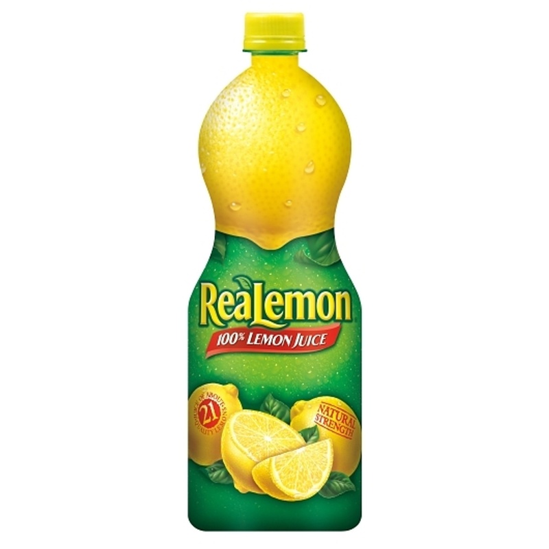 ReaLemon 100% Juice - Single Bottle 32.00 Fl Oz
