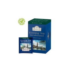 Ahmad Tea Decaffeinated Evening Black 20 Foil Bags
