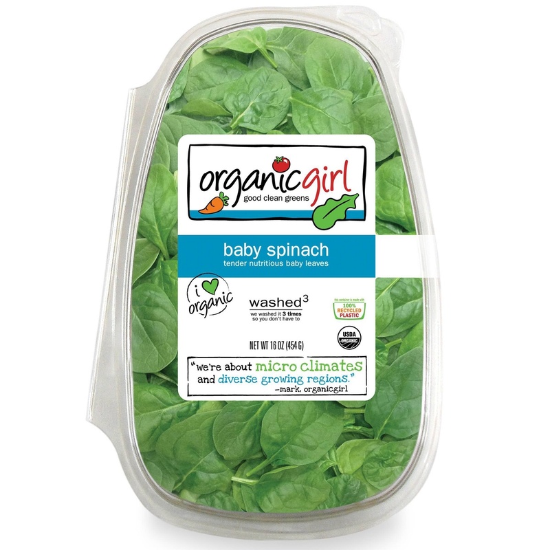 Organicgirl Baby Spinach 16 Oz. Container