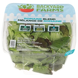 Backyard Farms Romaine Blend Leafy Greens, 4 Oz